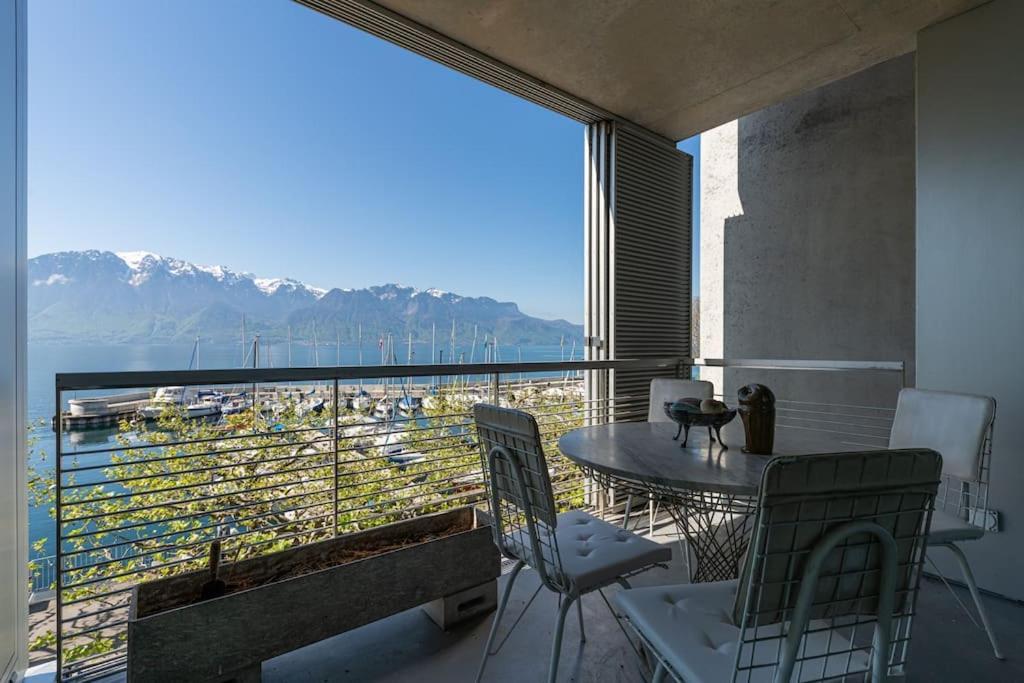 Lakeside-Apartment-1 Grand Appartement Familial Avec Terrasses Et Vue Panoramique Vevey Ngoại thất bức ảnh