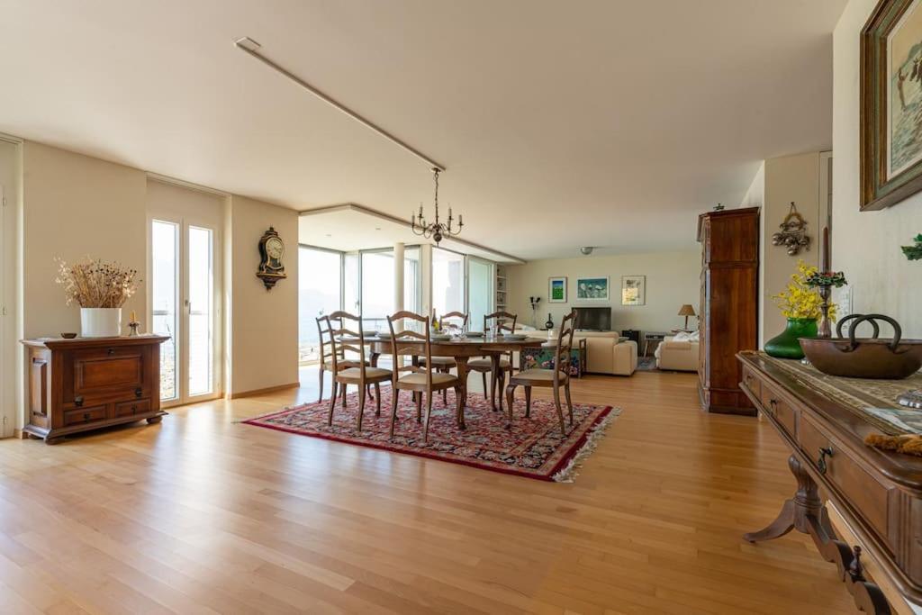 Lakeside-Apartment-1 Grand Appartement Familial Avec Terrasses Et Vue Panoramique Vevey Ngoại thất bức ảnh
